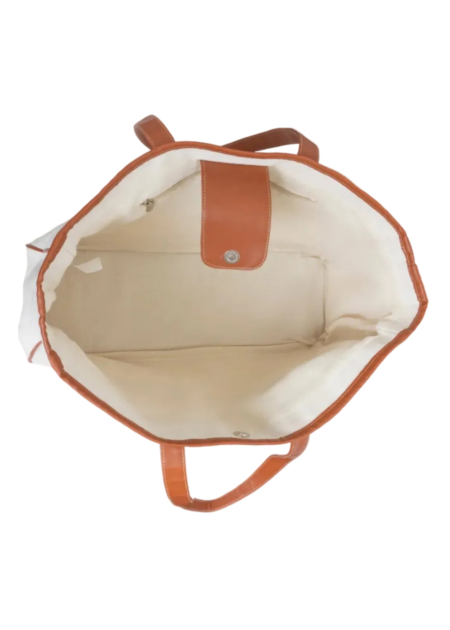 Magid Canvas Slogan Tote "LIVE A GOOD STORY"