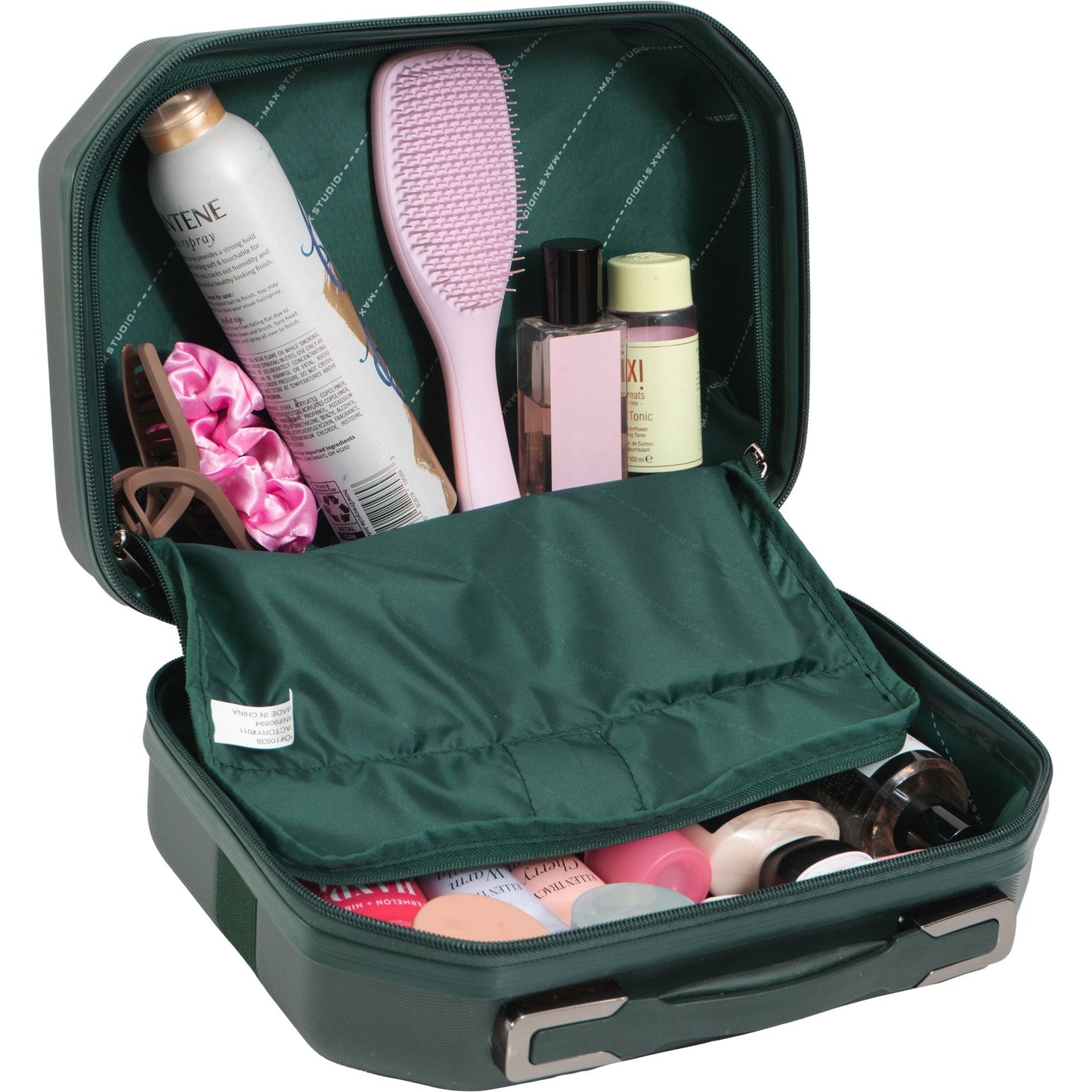 Max Studio ABS Hard Sided 3-Piece The Hexagon Luggage Set