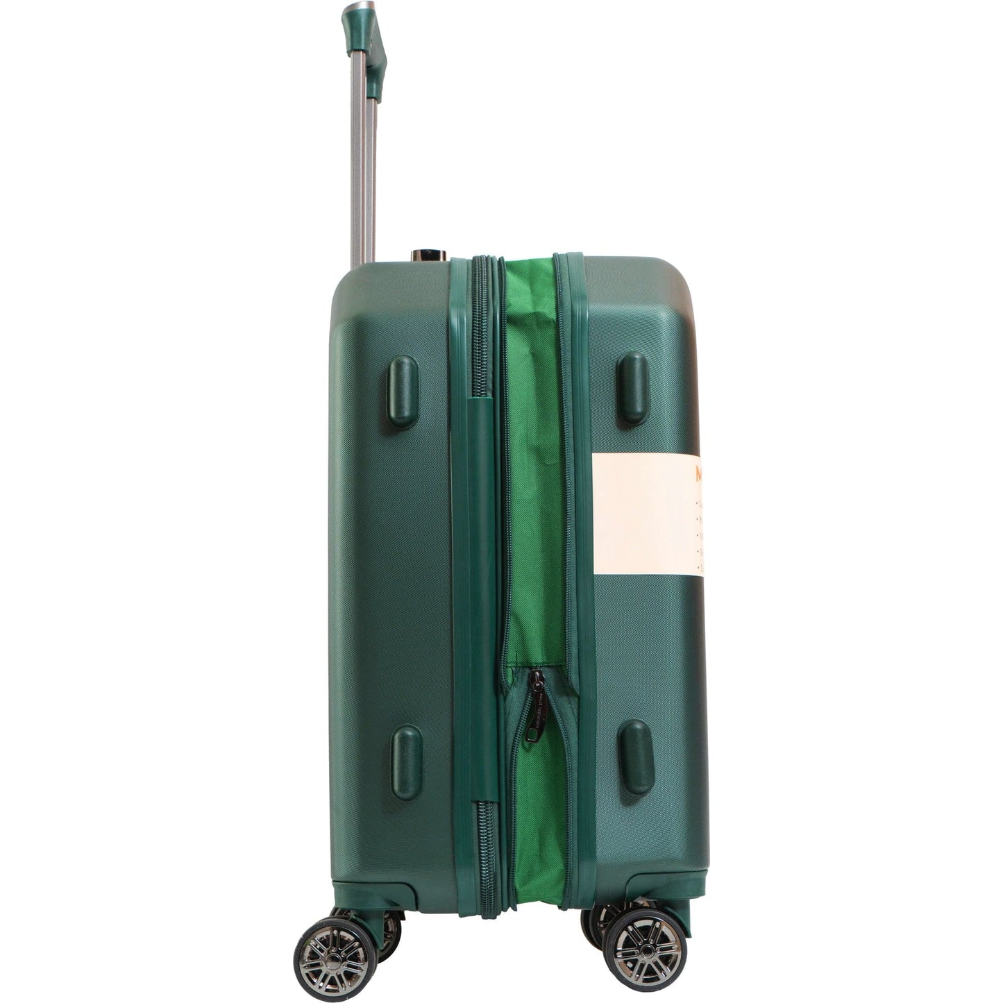 Max Studio ABS Hard Sided 3-Piece The Hexagon Luggage Set