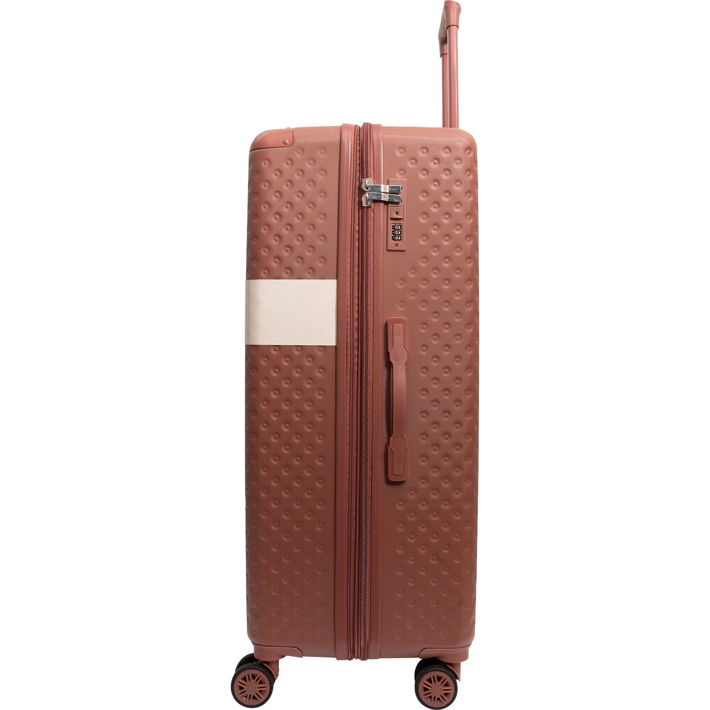Max Studio Tonal Tufted ABS 2-Piece Hard-Sided Luggage Set