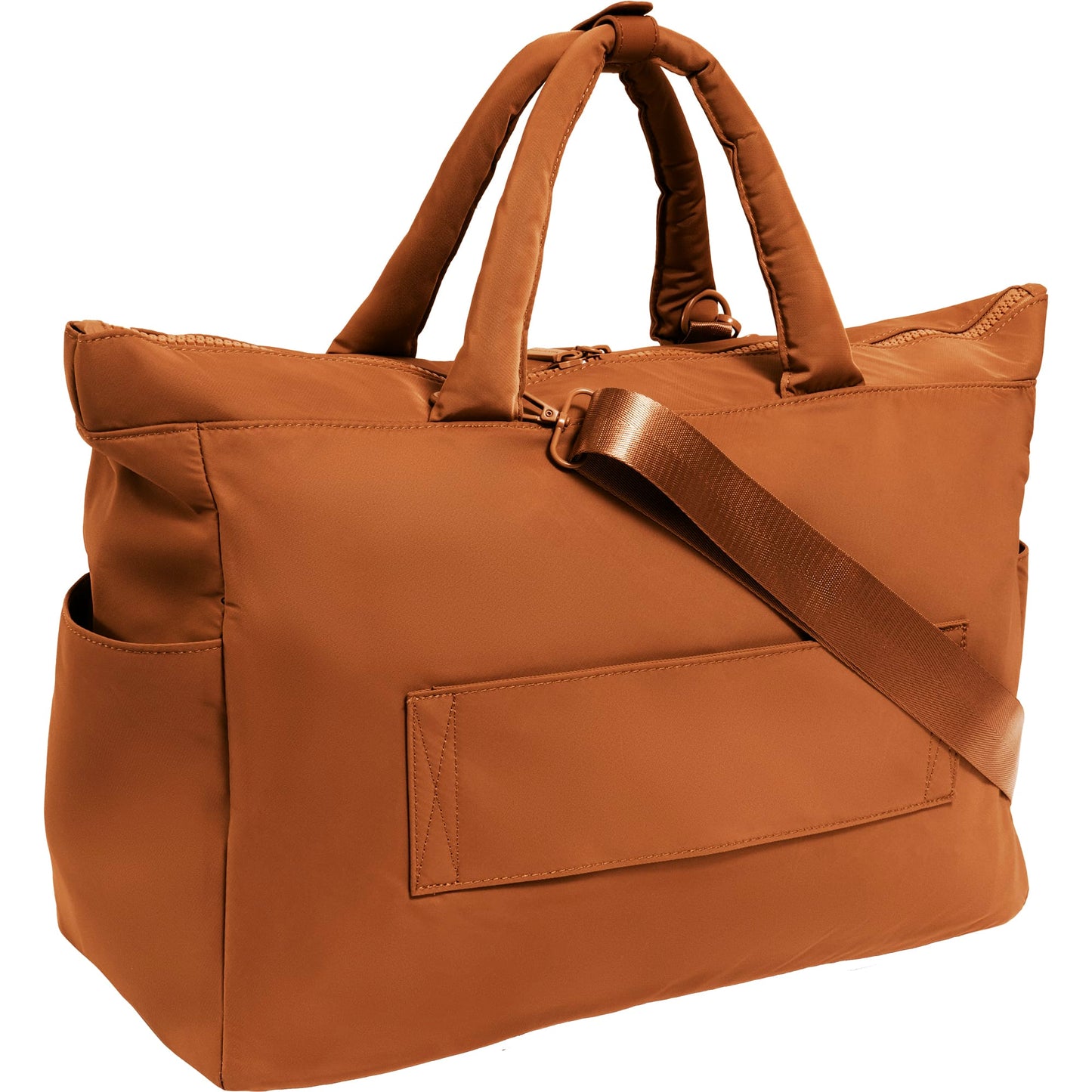 Max Studio The Sylvia 21 Inch Twill Nylon Double Handle Weekender Duffle