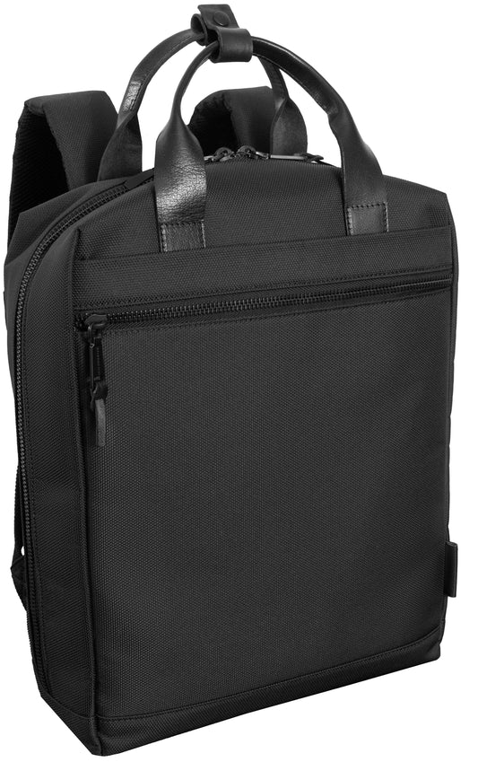 Boarding Pass The 18” Metro 1680 Denier Nylon Backpack -Black