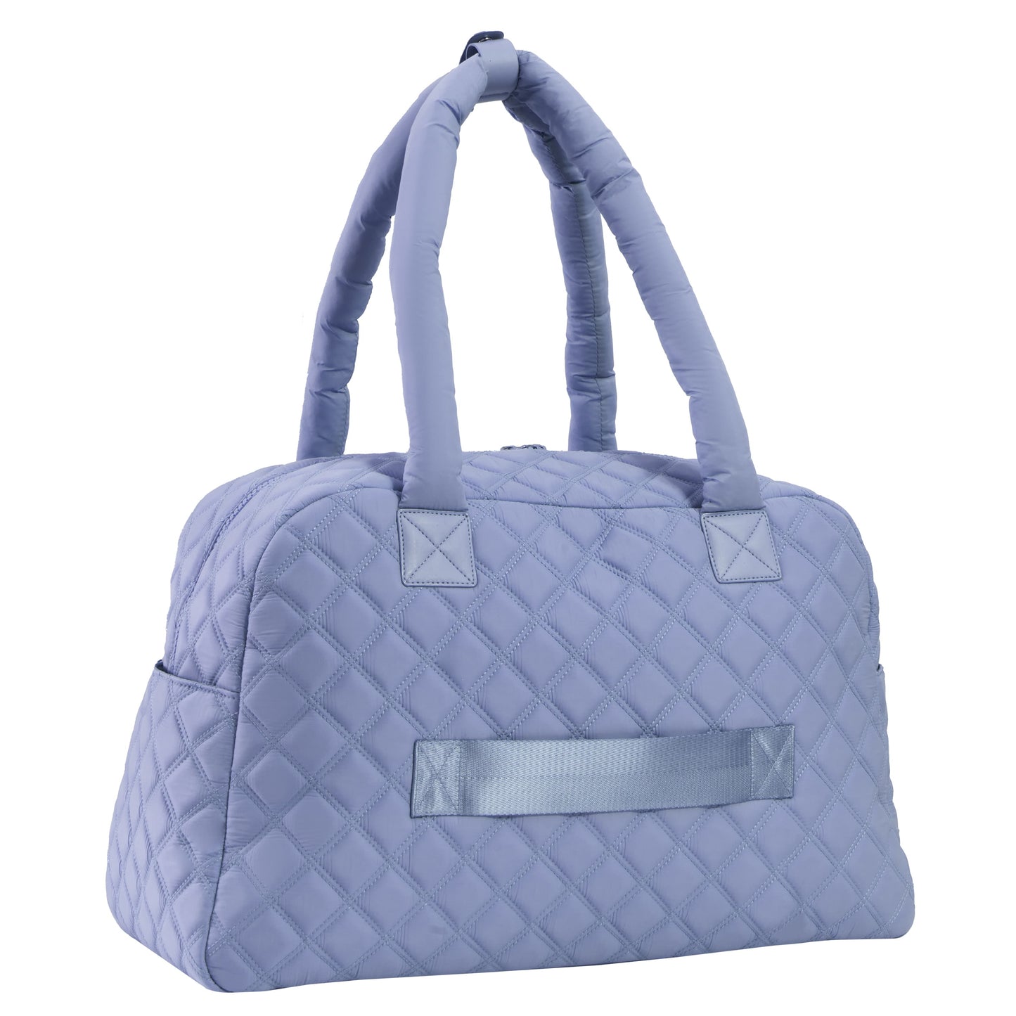 Joan & David Two Pocket Diamond Quilted 22 in. Duffel Bag