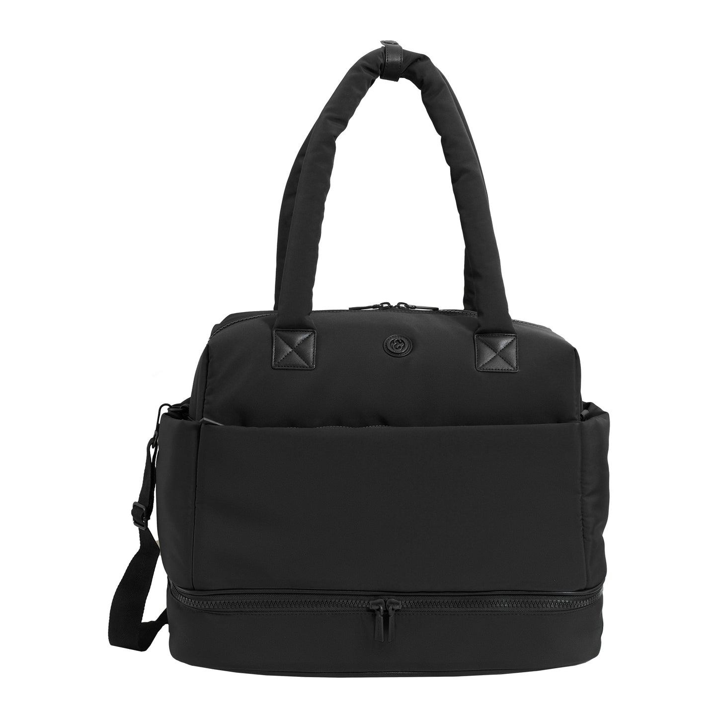 Joan & David The Lainey Sport Nylon Drop Bottom Duffel Bag