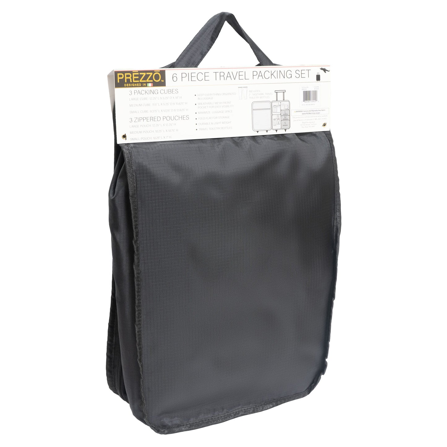 Prezzo Travel Packing Set 6 Piece